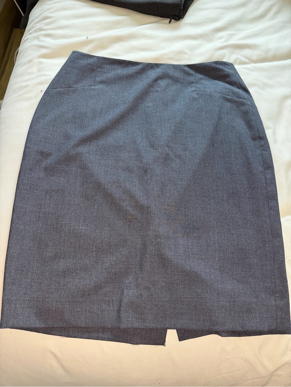 THE LIMITED Women's Blue Charcoal Pencil Skirt